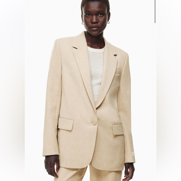 Aritzia Wilfred Generation Relaxed Blazer - (Re)ssential Size M - Picture 1 of 16